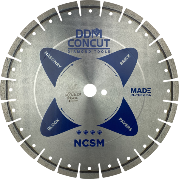 National Contractor Series 14" X .125 X 1"-20MM MASONRY GENERAL PURPOSE NCSM14125